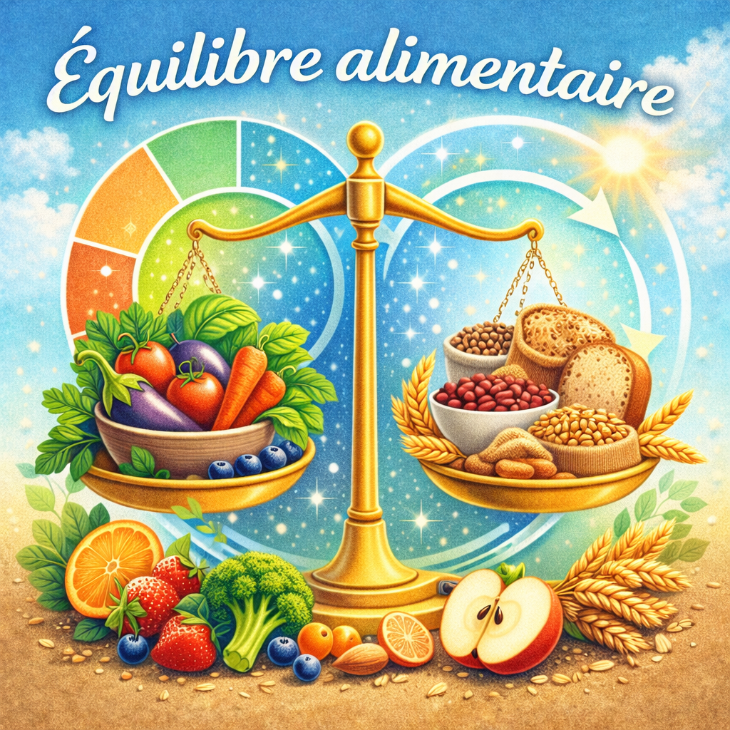 Illustration Nutrition.Nelles — Équilibre alimentaire et variété