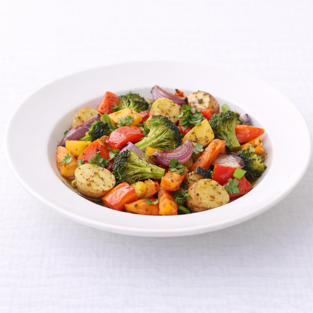 Légumes rôtis au four